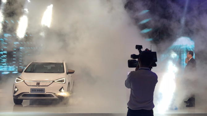 不挂VW车标的大众车 国内首款合资电动SUV诞生 将竞争奇瑞/比亚迪