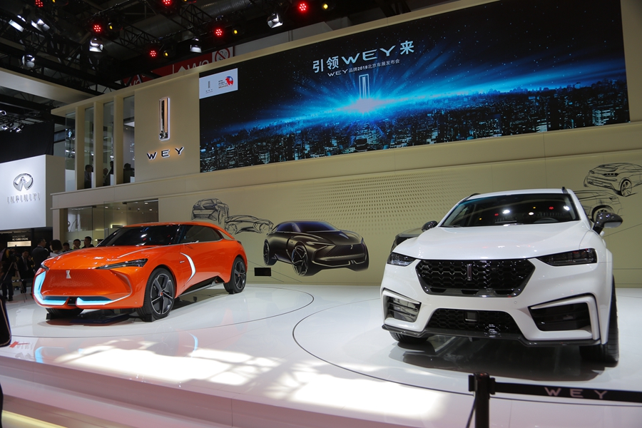 WEY品牌集体亮相北京车展 豪华插混SUV P8到底强在哪？